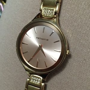 Michael Hill rose gold womens watch